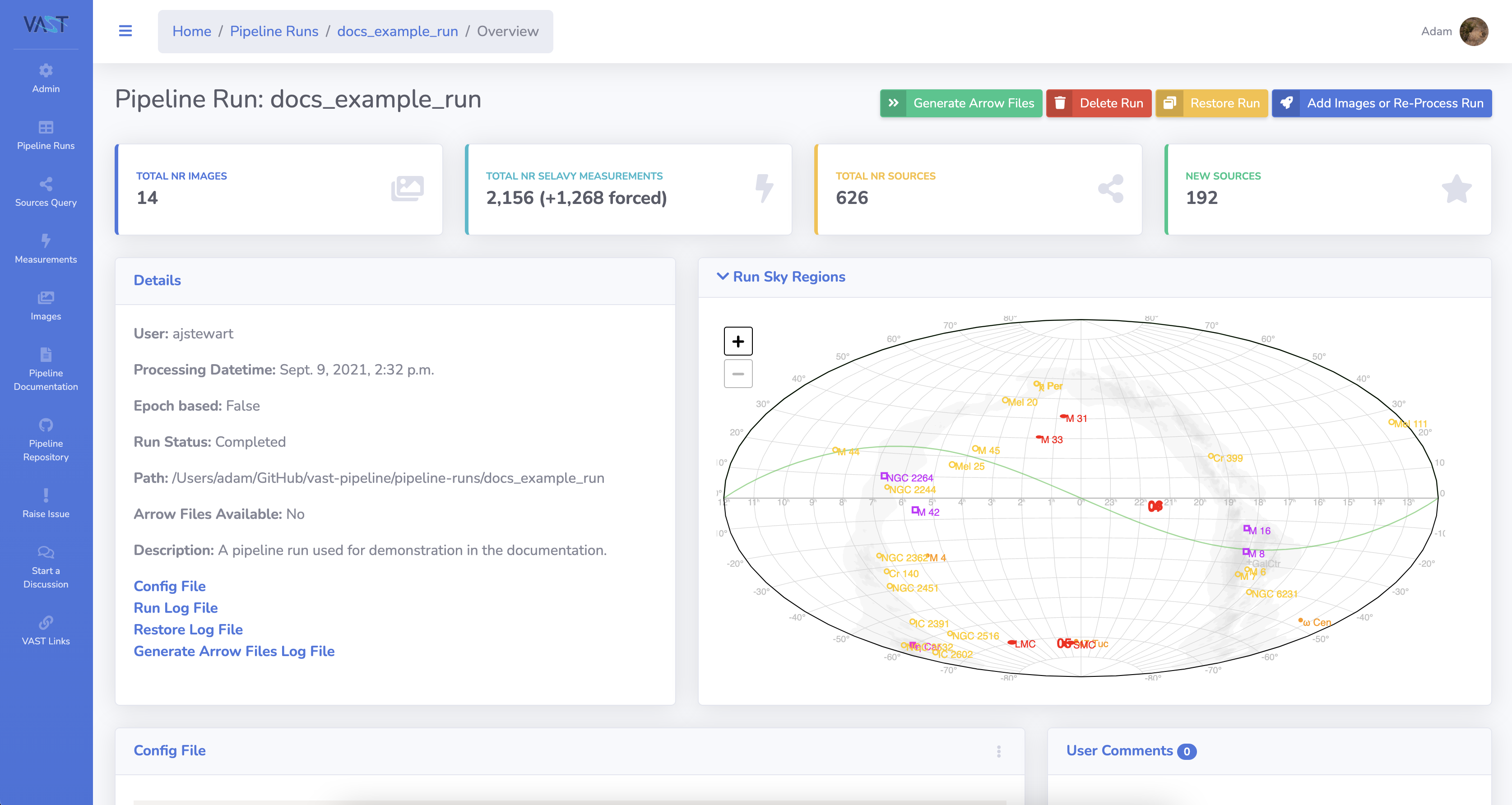Pipeline run successfully completed after adding images.